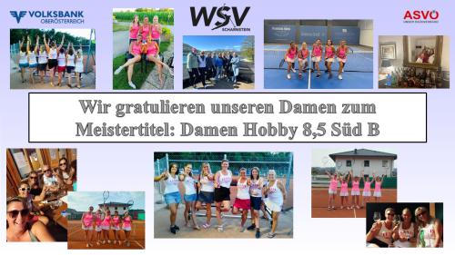 Meistertitel: Damen Hobby 8,5 Süd B